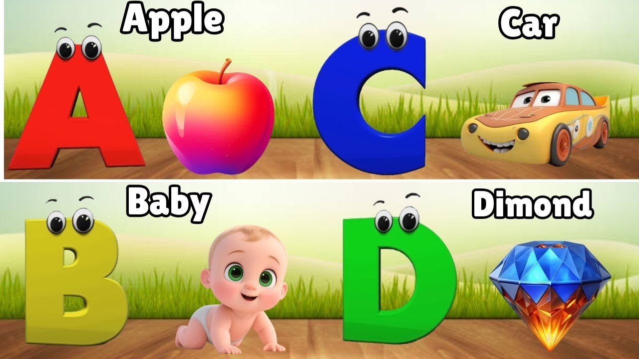 ABC Phonics Song - Toddler Learning Video Songs , A for Apple , Nursery Rhymes , Alphabet song