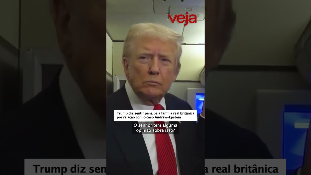Trump diz sentir pena pela família real britânica por relação com o caso Andrew-Epstein