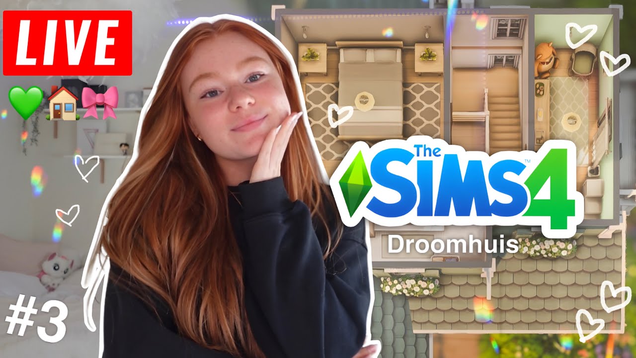 Sims 4 Droomhuis #3 – HERUPLOAD van Hallo Alyssa! 🏡💕