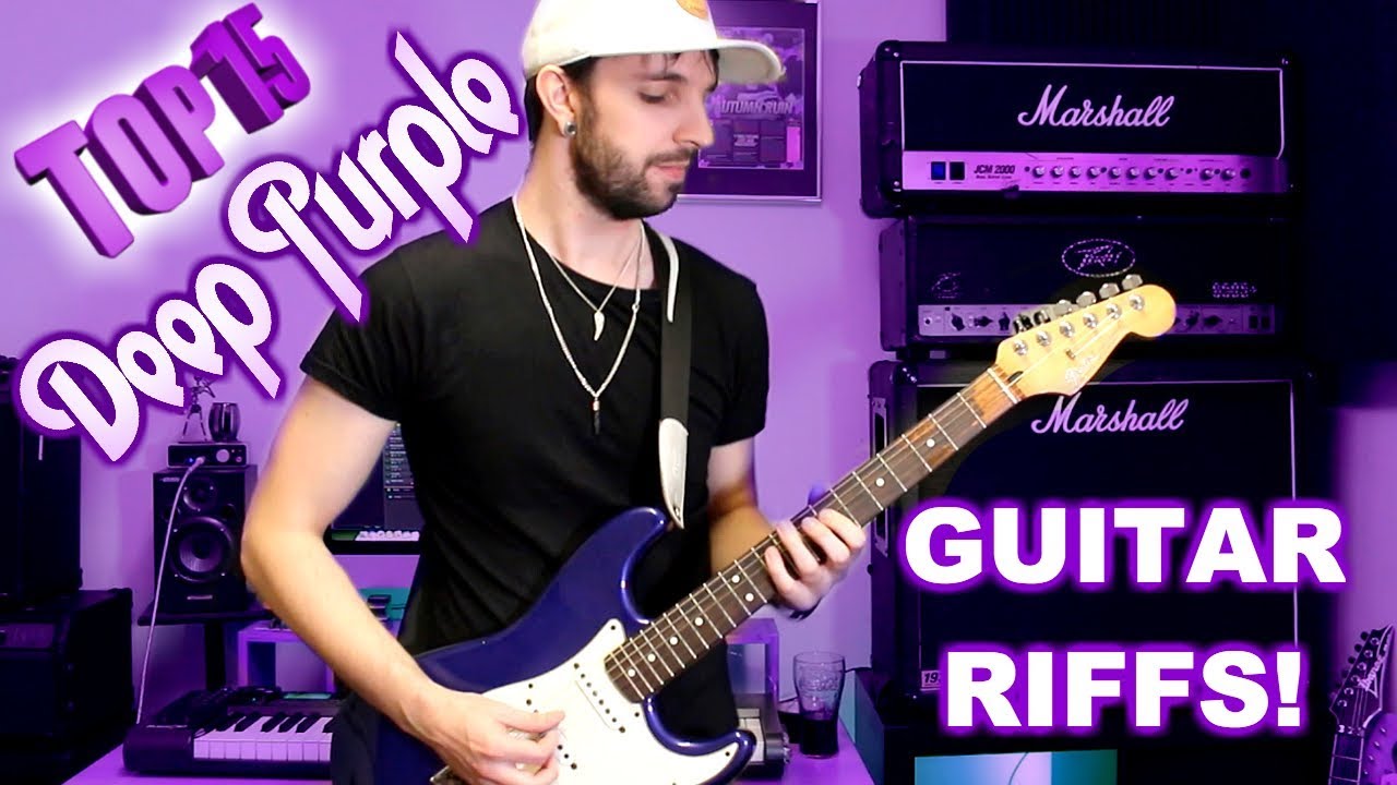 15 лучших гитарных риффов Deep Purple!