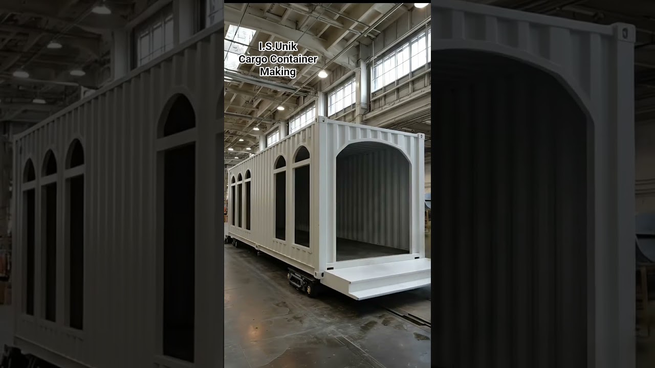 Cargo Container Making House 