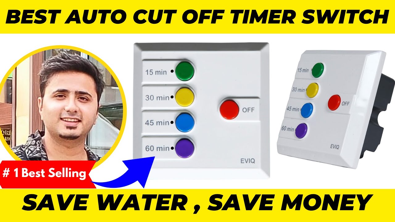 Best auto cut off timer switch india for Water Motor Pump ✅  Automatic cut off timer socket plug