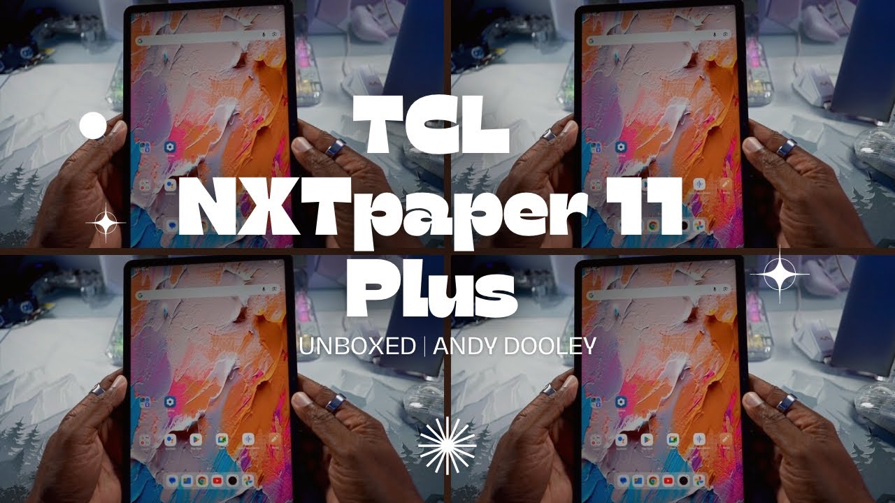 Распаковка планшета TCL NXTpaper 11 Plus 📦 | Этот планшет не утомляет глаза 👀