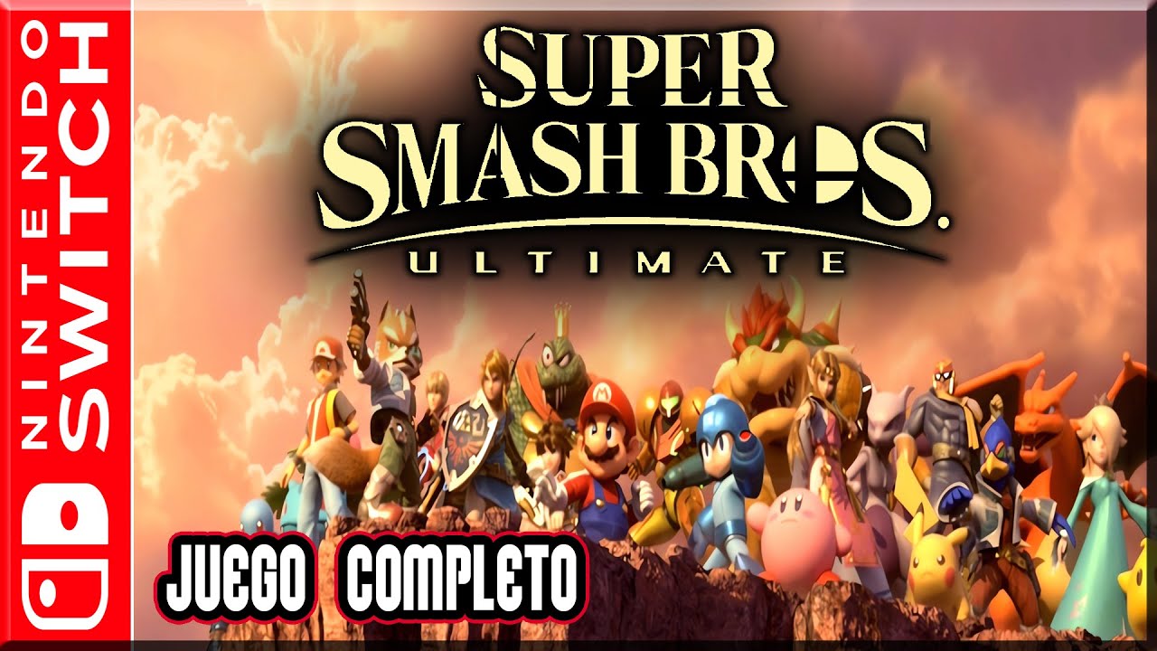 Super Smash Bros Ultimate - Juego Completo | Español (Switch)