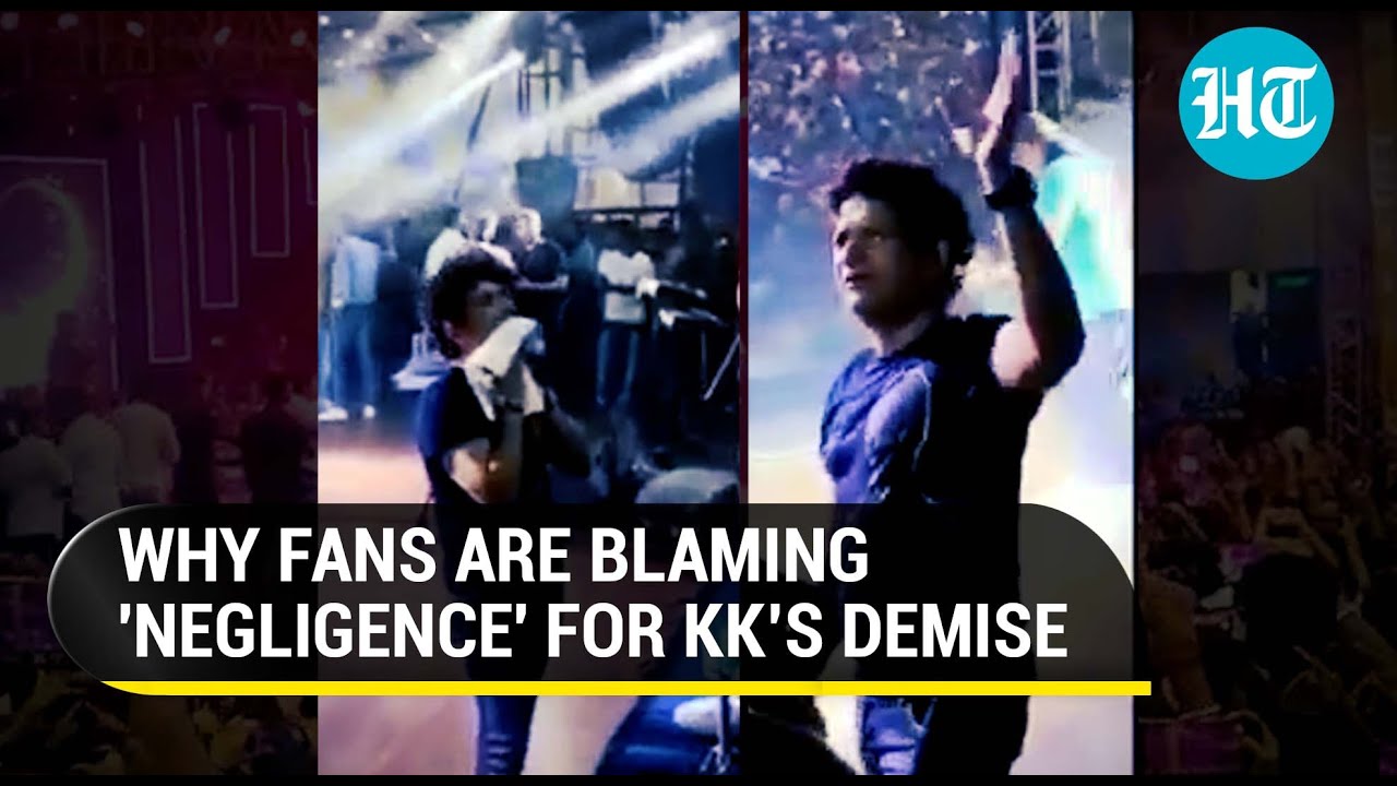 KK&rsquo;s last video shows singer 'sweating badly' at Kolkata concert; Fans blame organisers