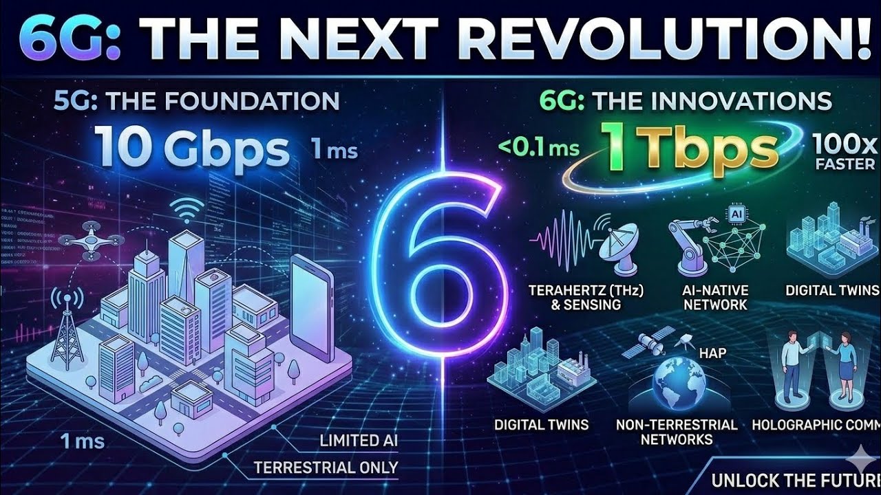 The era of 6G. Tele-communication.