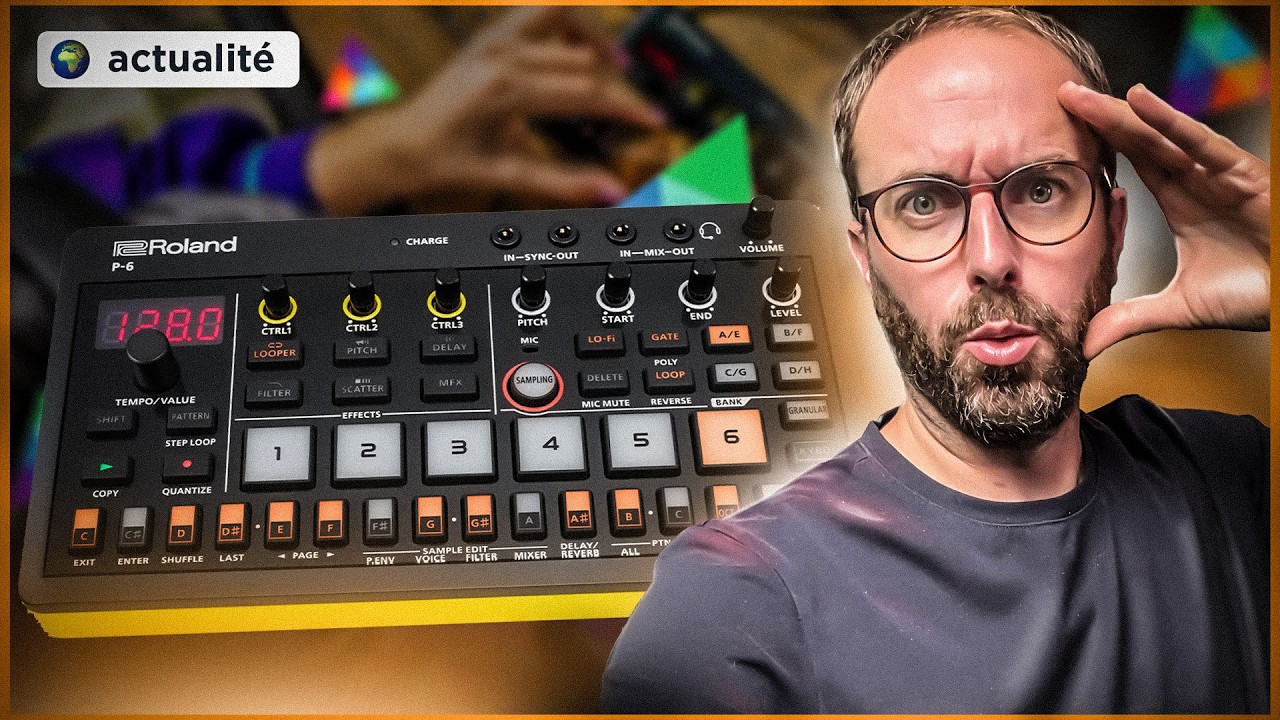 Roland : un sampleur à emporter partout ? - La Matinale 