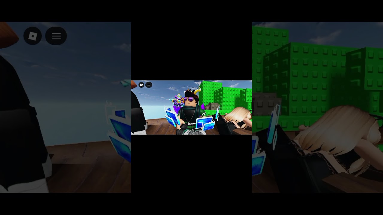 Чисто мы на аттракционе |DEN #roblox #shorts #bangmarcave #animation #top #fyp #new
