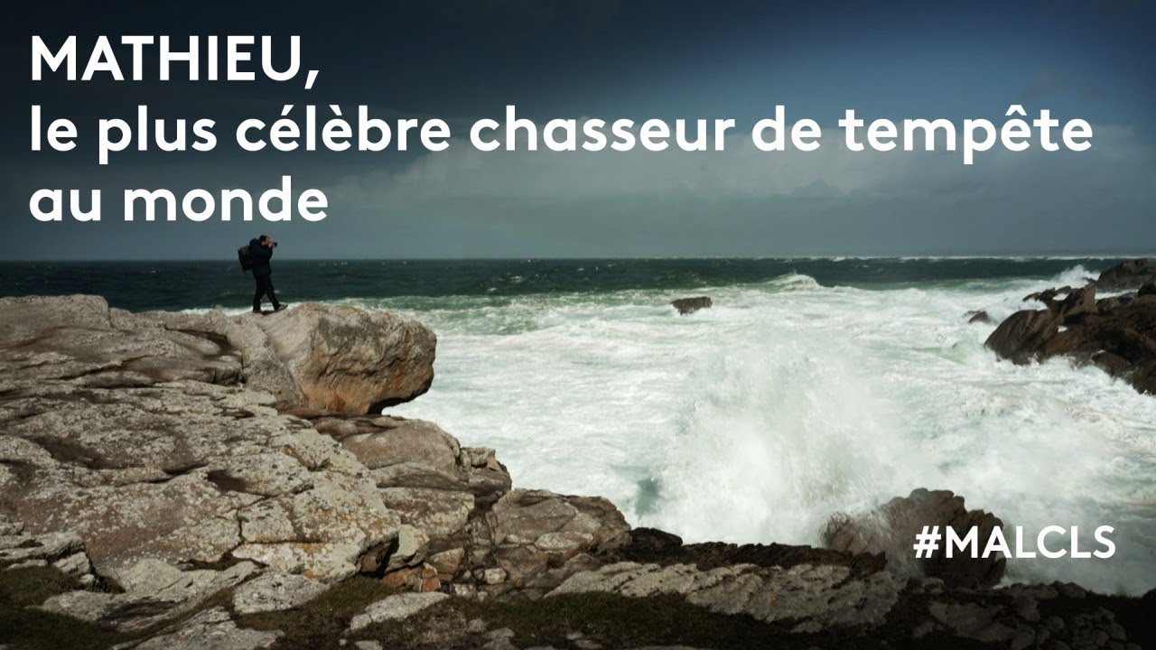 Mathieu, le plus célèbre chasseur de tempête au monde