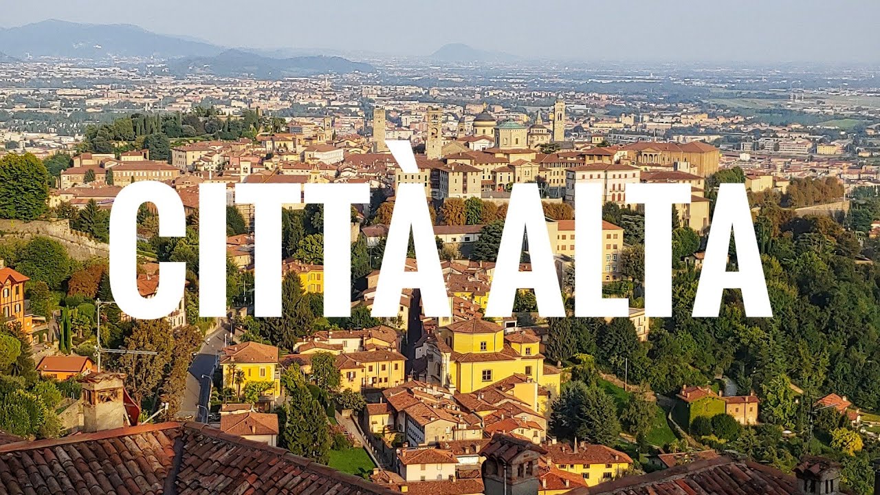 Que hacer en un dia en CITTÁ ALTA BERGAMO ITALIA 4K