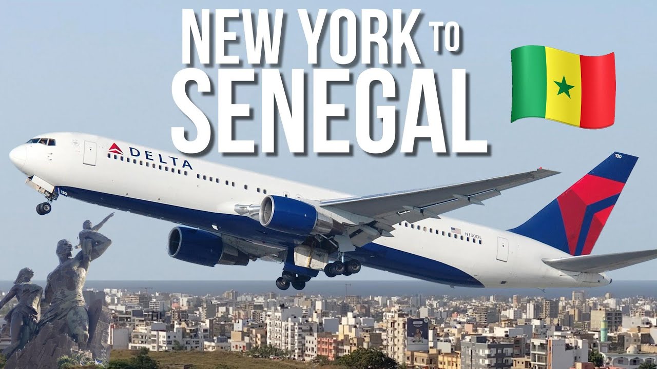 New York to Dakar, Senegal with Delta | 767-300 Economy Class