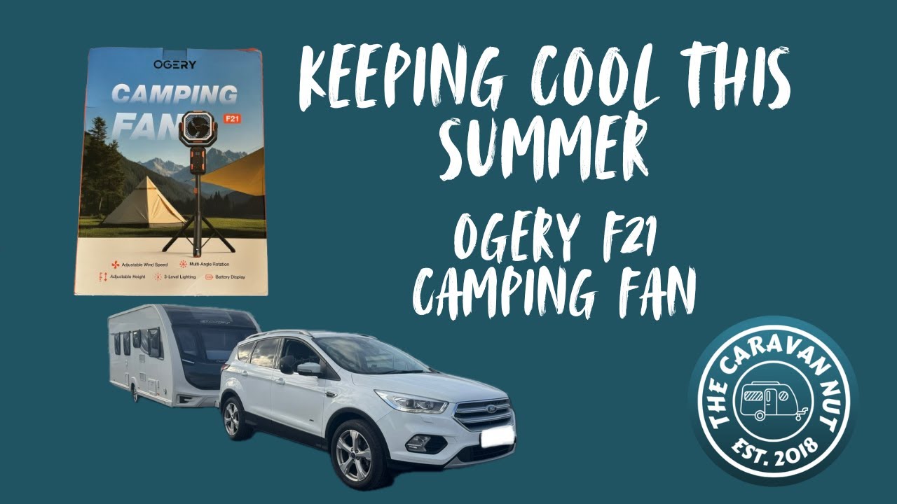 Keeping cool this summer - OGERY F21 Camping Fan