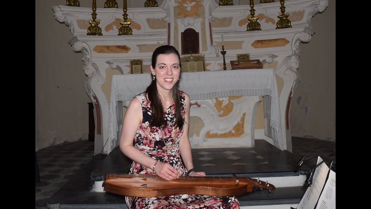Jessica Comeau- Mountain Dulcimer Concert in Lucinasco at San Stefano sul Lago (July 23, 2024)