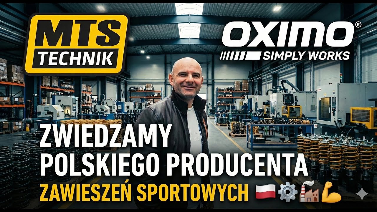 🛠️ Jak powstają zawieszenia gwintowane? Z wizytą w fabryce MTS Technik! 🇵🇱
