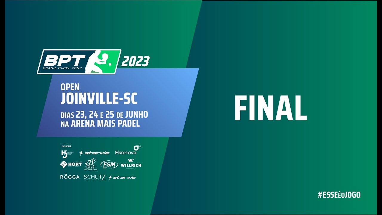 Brasil Padel Tour 2023 - Etapa Joinville/SC - FINAL