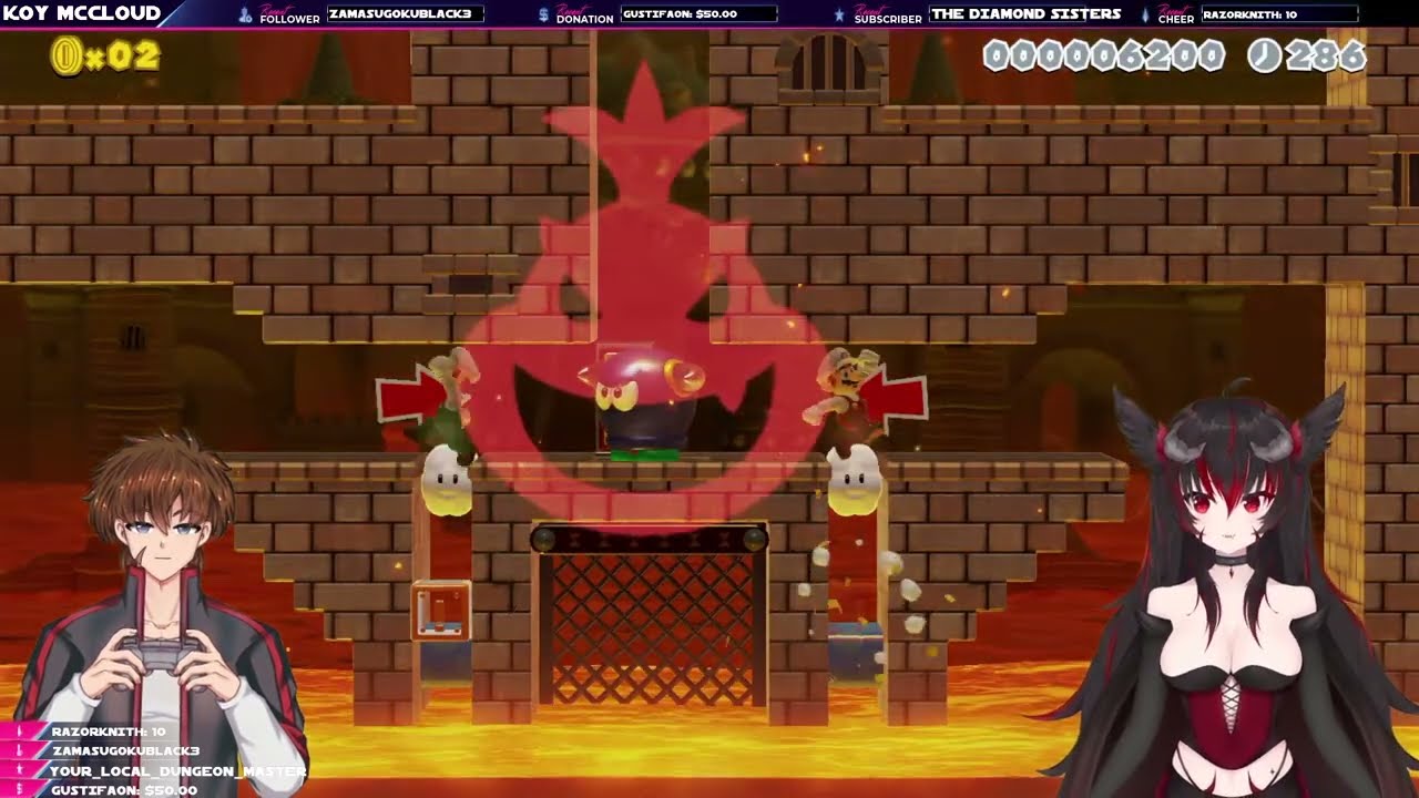 "MARIO MAKING SOME CHAOS!" Koy & Ciel Livestreams Super Mario Maker 2!