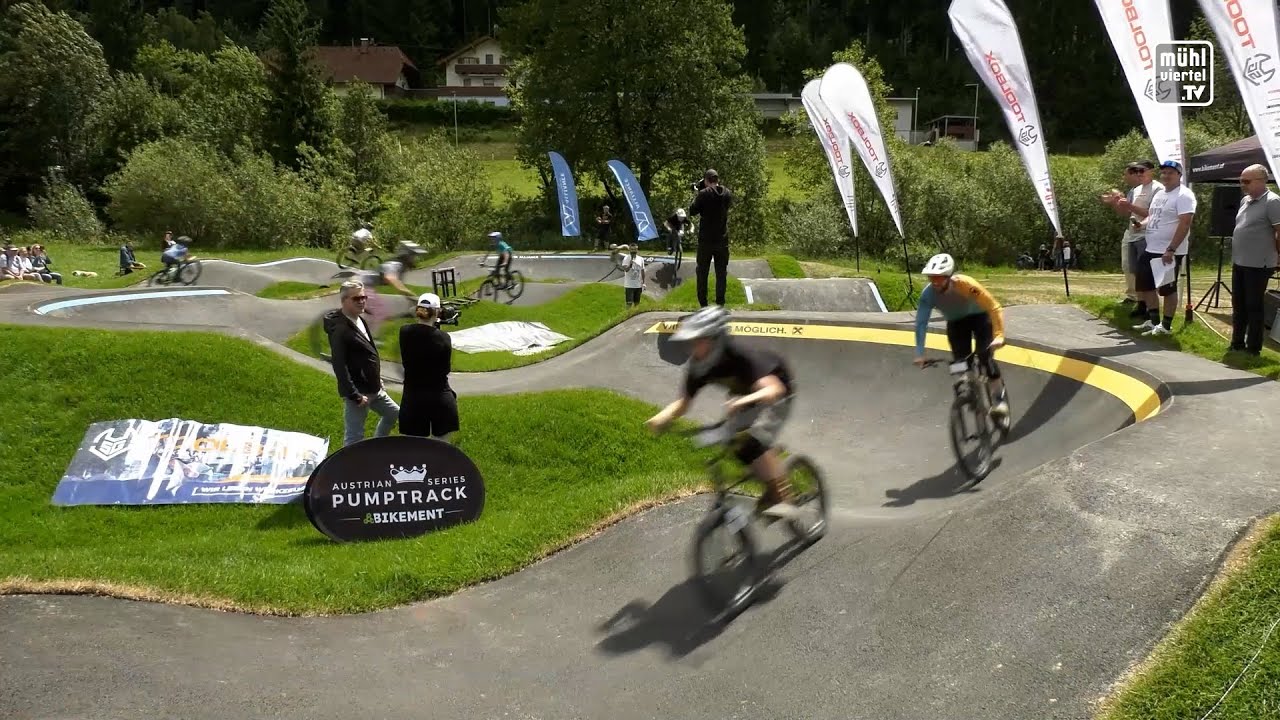 Eröffnung Pumptrack in Königswiesen