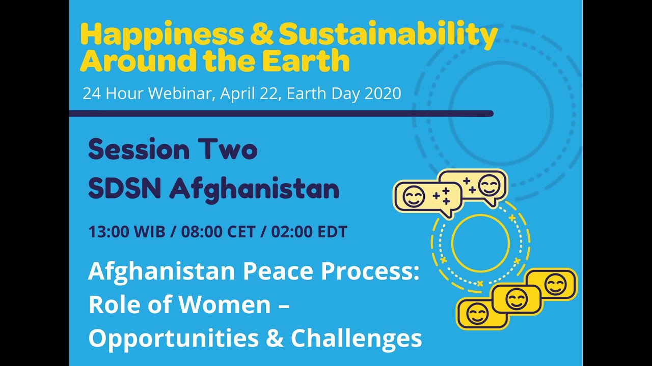SDSN Afghanistan | Peace Process: Role of Women &ndash; Opportunities & Challenges