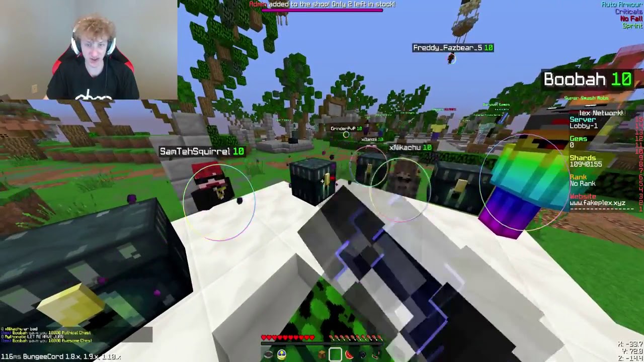 FAKE MINEPLEX SERVER!!