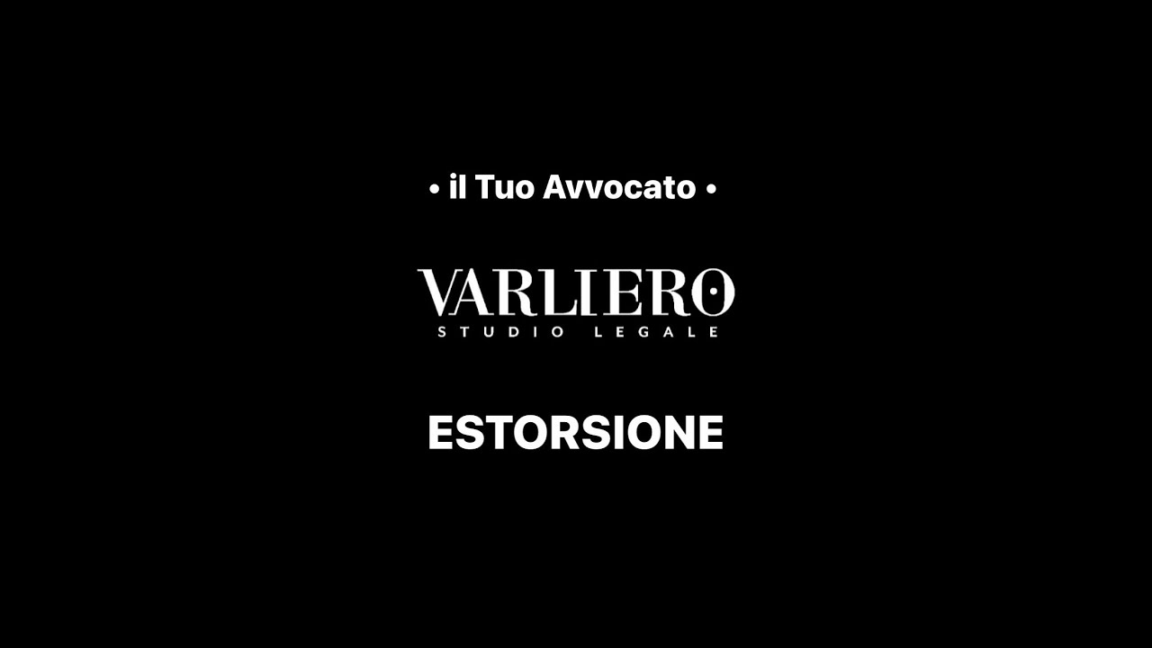 💸 ESTORSIONE 💸