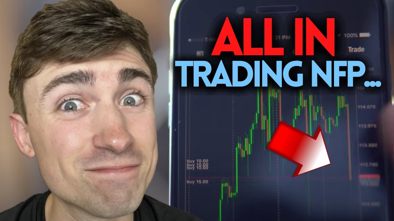 TRADER REACTS: Forex Trader Goes ALL-IN on NFP News Release...