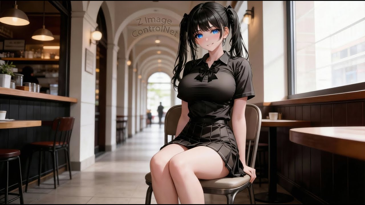 ComfyUIでZ ImageのControlNet