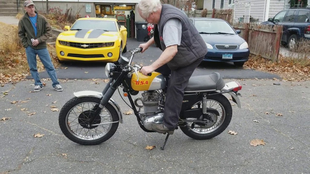 1969 BSA 441 Victor Special First Start and Ride!