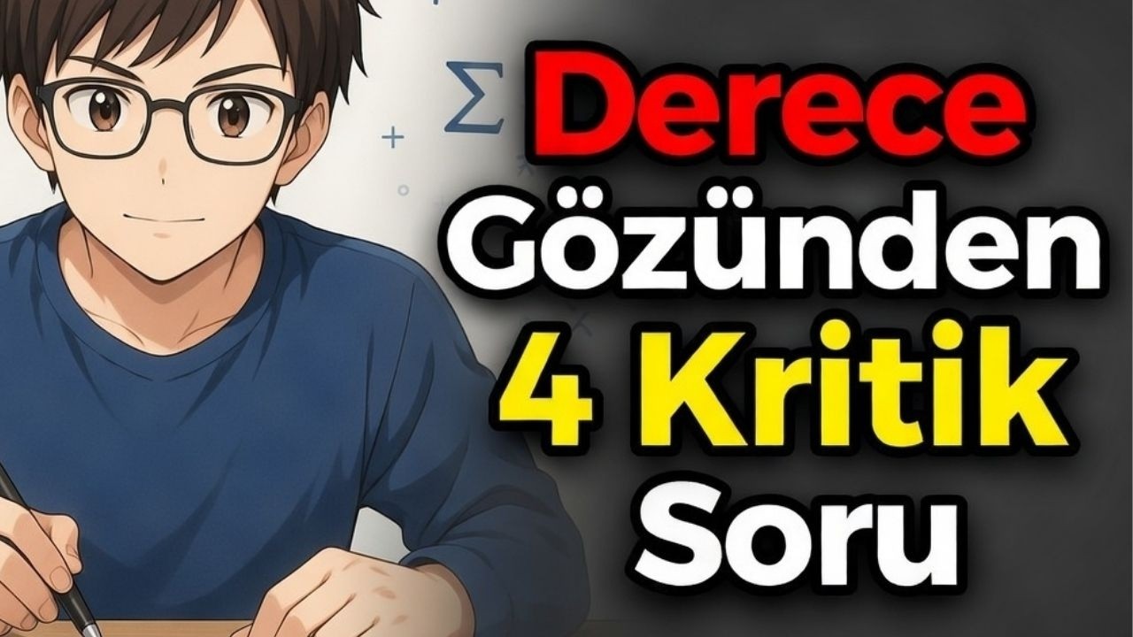 AYT Matematik | Üst Seviye 4 Kritik Soru (Derece Gözünden)
