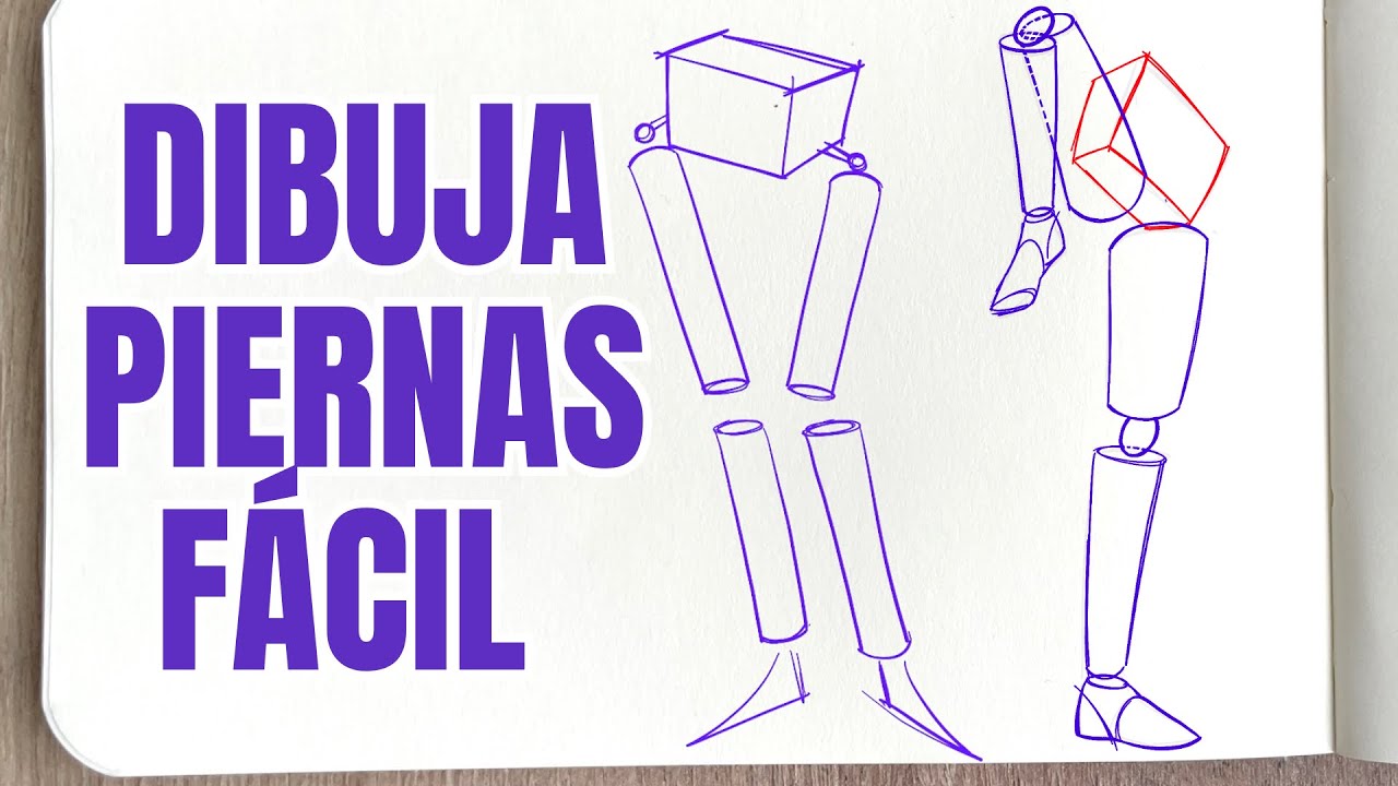 Piernas for dummies I Anatomía par artistas I Venart