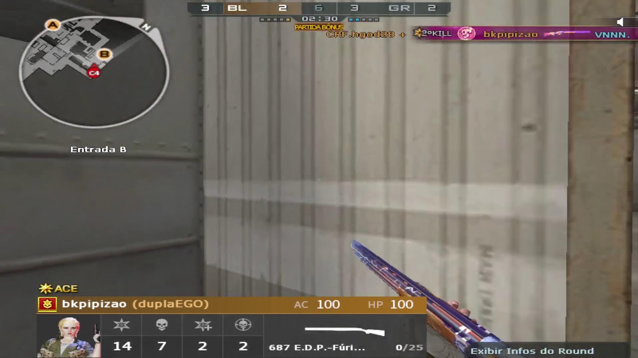[🔴AO VIVO] Fbzin7 - Cross Fire dm/ranked