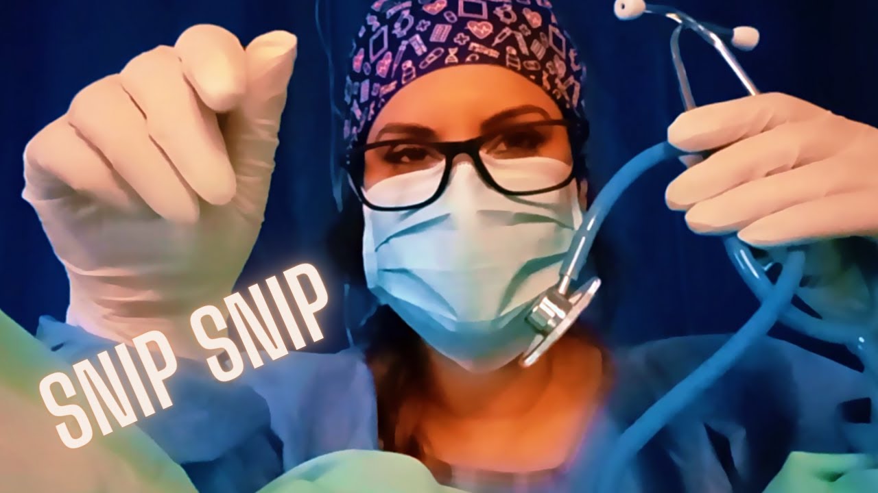 ASMR Мужская операция внизу, средство для засыпания, ролевая игра, триггеры сна, медицинские перч...