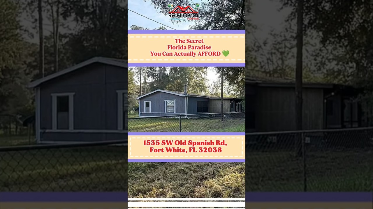 Under $300K?! This Florida FARM Is a Dream 😍🏡