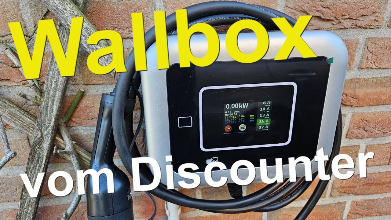 Inside Wallbox von Lidl selber montieren Produkttest Unboxing Laden mit 22Kw