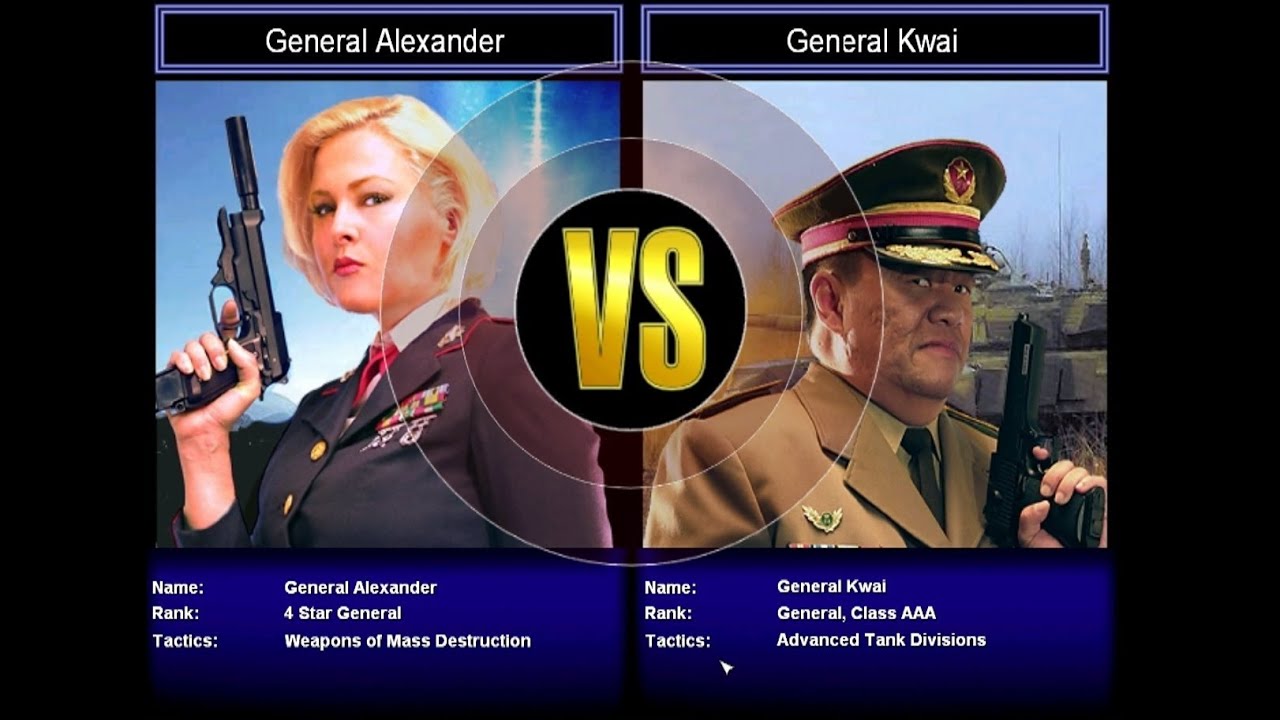 Challenge Mode: General Alexander VS General Kwai
