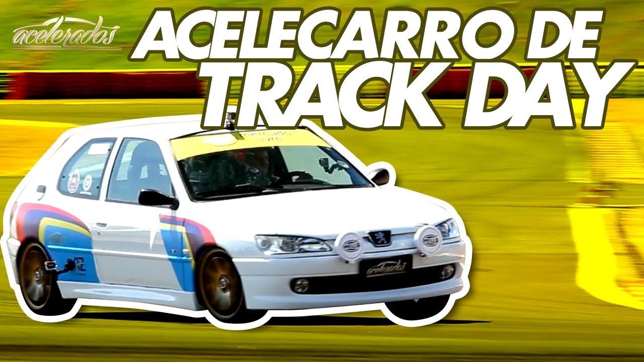 RUBINHO SENTA A BOTA NO NOSSO PEUGEOT 306 RALLYE DE TRACK DAY! - VOLTA RÁPIDA #131 | ACELERADOS