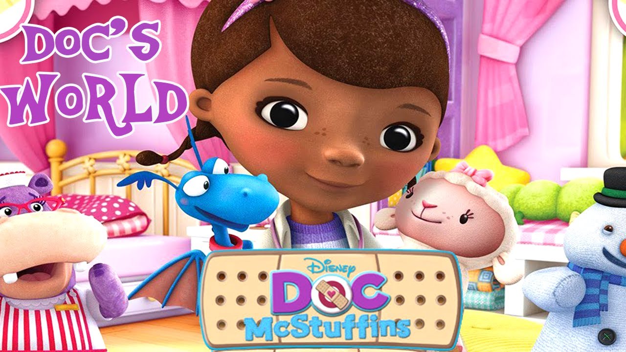 💫 Doc McStuffins Come and Explore Doc's World Disney Junior Video Game for Children