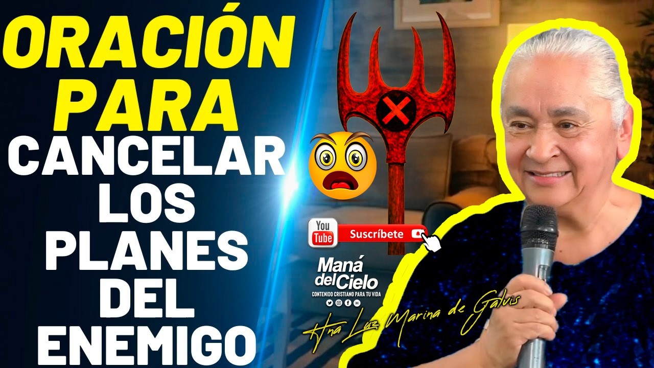 🟣NUEVA PREDICA😭Destruye LOS PLANES del DIABLO🙌Y PECADO con la ORACIÓN😲Luz Marina de Galvis