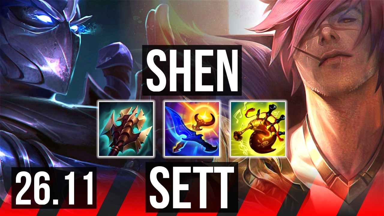 SHEN vs SETT (TOP) | KR Master | 26.11