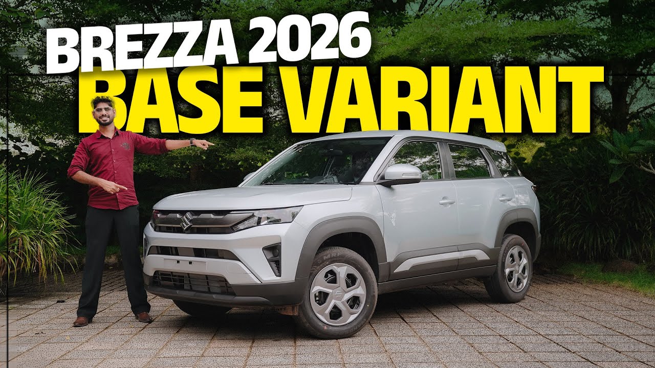 2026 Maruti Suzuki Brezza Malayalam Review | Brezza Base Variant | Najeeb