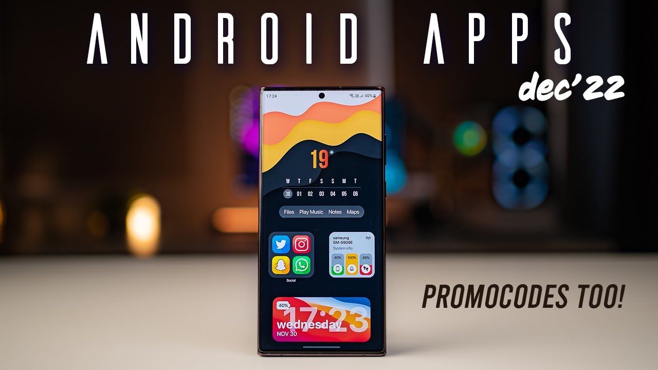 6 Android Apps You Really NEED - Dec 2022!