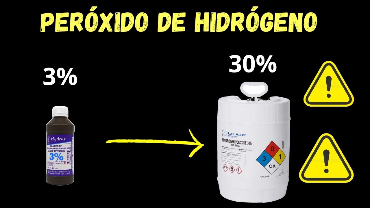 Cómo hacer peróxido de hidrógeno concentrado (30% o más)