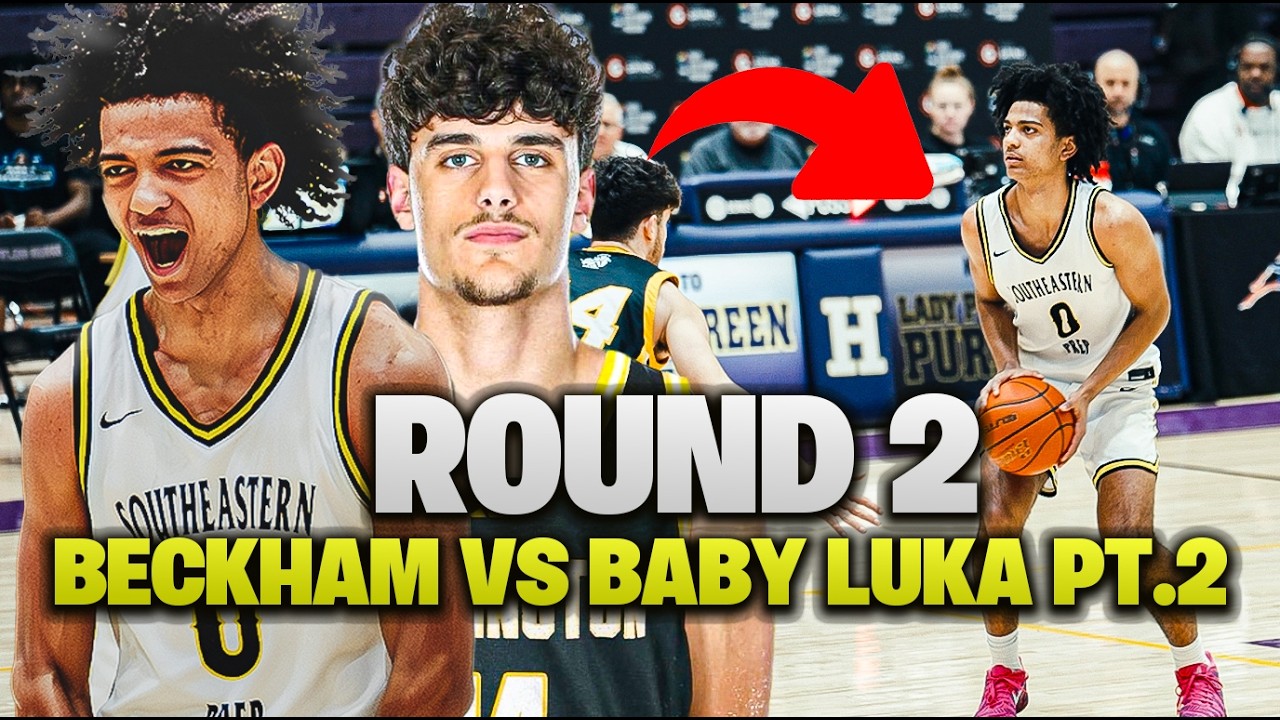 Beckham Black and SEPA Go Crazy In Round 2 Of Playoffs🔥 REMATCH VS BABY LUKA