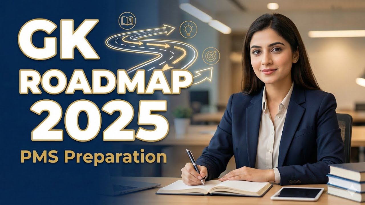 PMS 2025 GK Preparation Roadmap | Complete General Knowledge Study Plan | Punjab PMS Exam