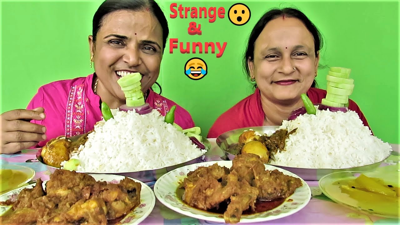 HUGE RICE CHICKEN EATING CHALLENGE | MASSIVE RICE - EGG CURRY EAT COMPETITION | FOOD EATING BENGALI