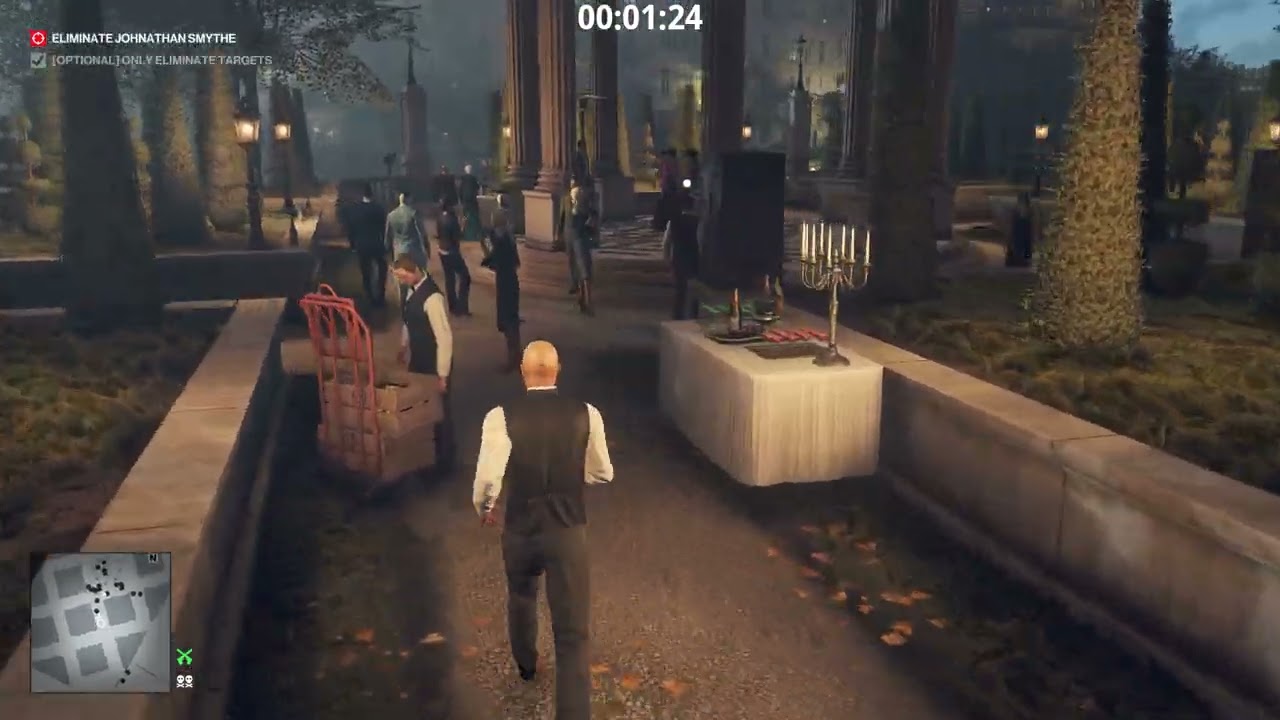 HITMAN WoA | Elusive Target - Jonathan Smythe | The Sensation | Silent Assassin
