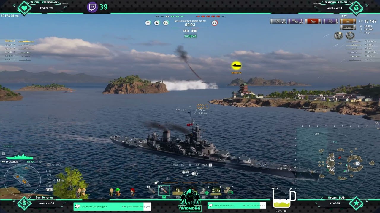 [PL][+18] GEORGIA Kraken na rankedach 🤪🤪🤪  |World Of Warships| |WidmoSG| |WoWs| |PUB|