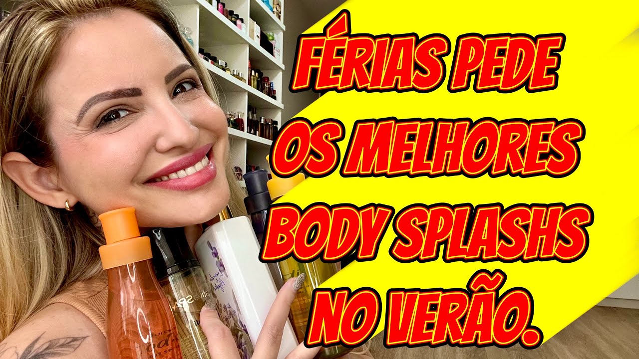Sugestões De Body Splashs Perfeitos Para o Verão 🤩