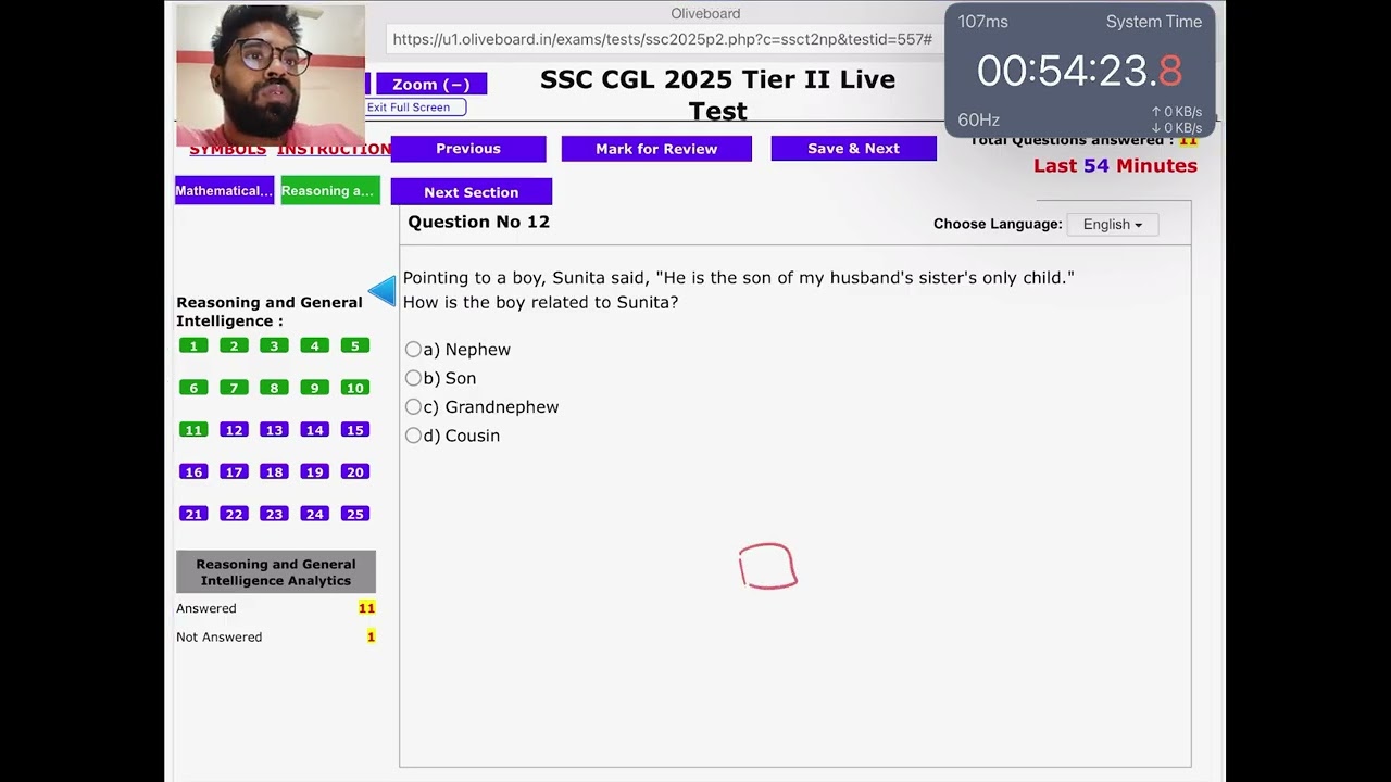 👉OLIVEBOARD SSC CGL 2025 Tier2️⃣ Live Mock Test✍️ 15-16 Nov🗓️ Ministry Of Aspirants👍