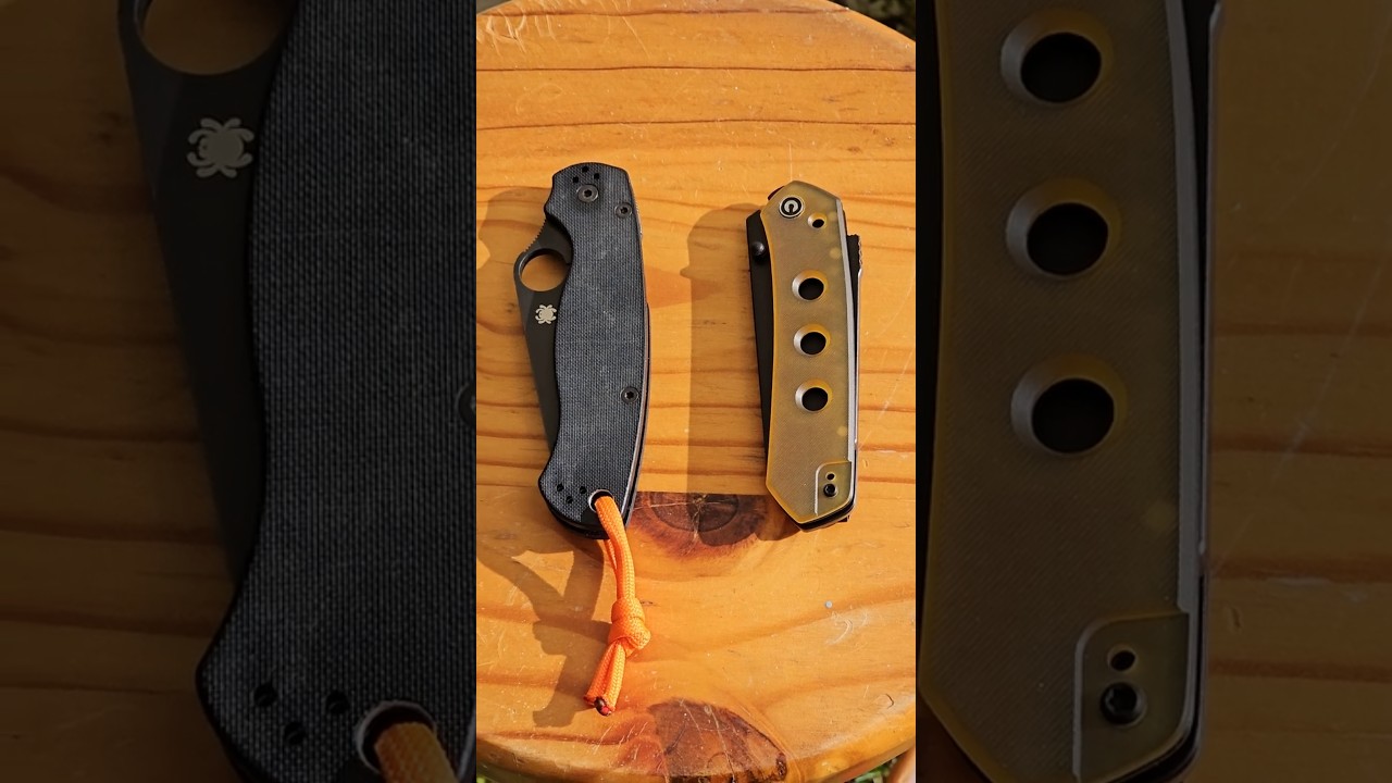 Лучший нож для фрикционов? Civivi Vision FG против Spyderco PM2 
