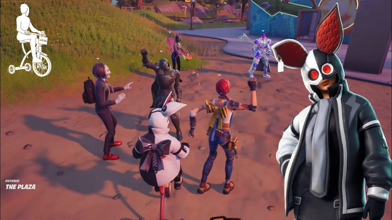 *New* Billy’s Tricycle emote trolling in Party Royale (Saw Collab) | Fortnite
